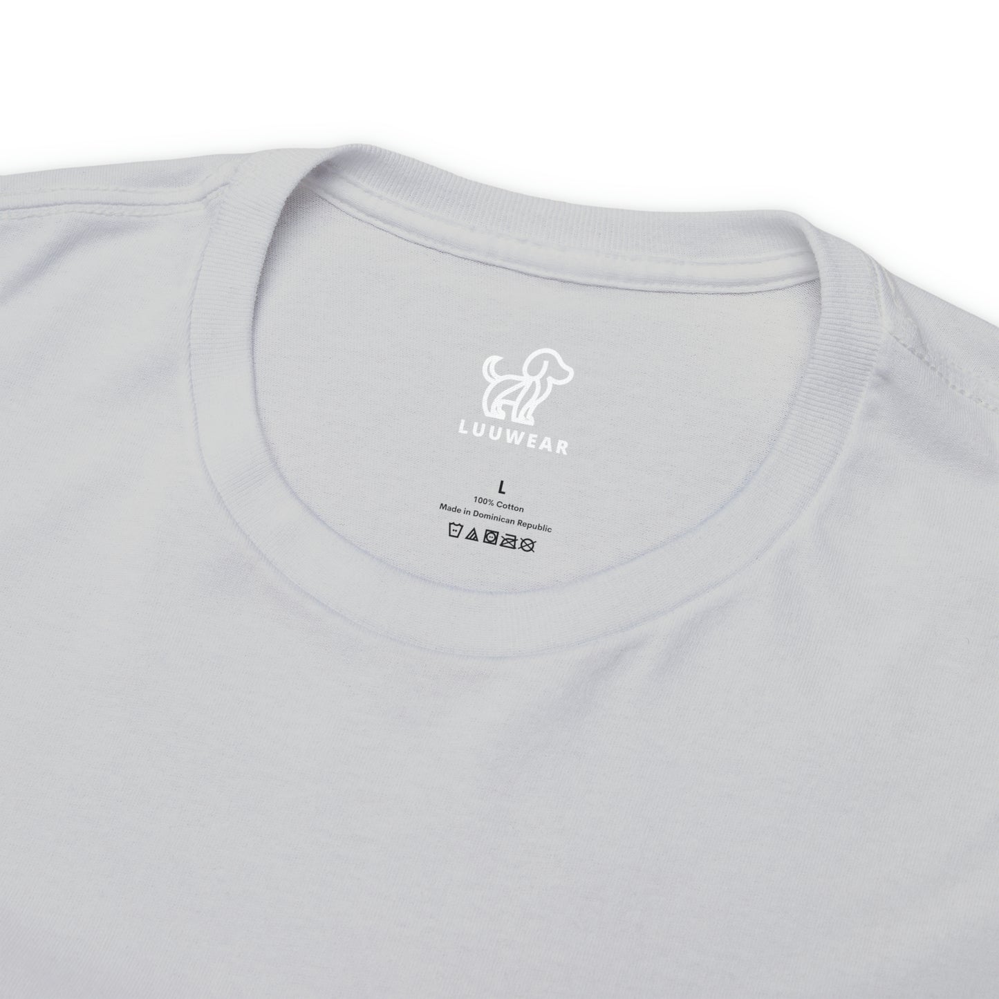 LUU WEAR WHITE Print TEE