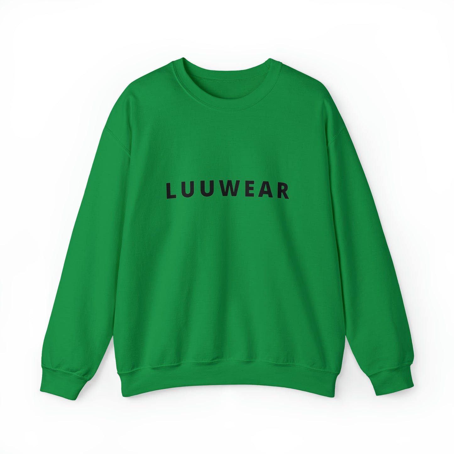 LUU WEAR SWEATER (black print)