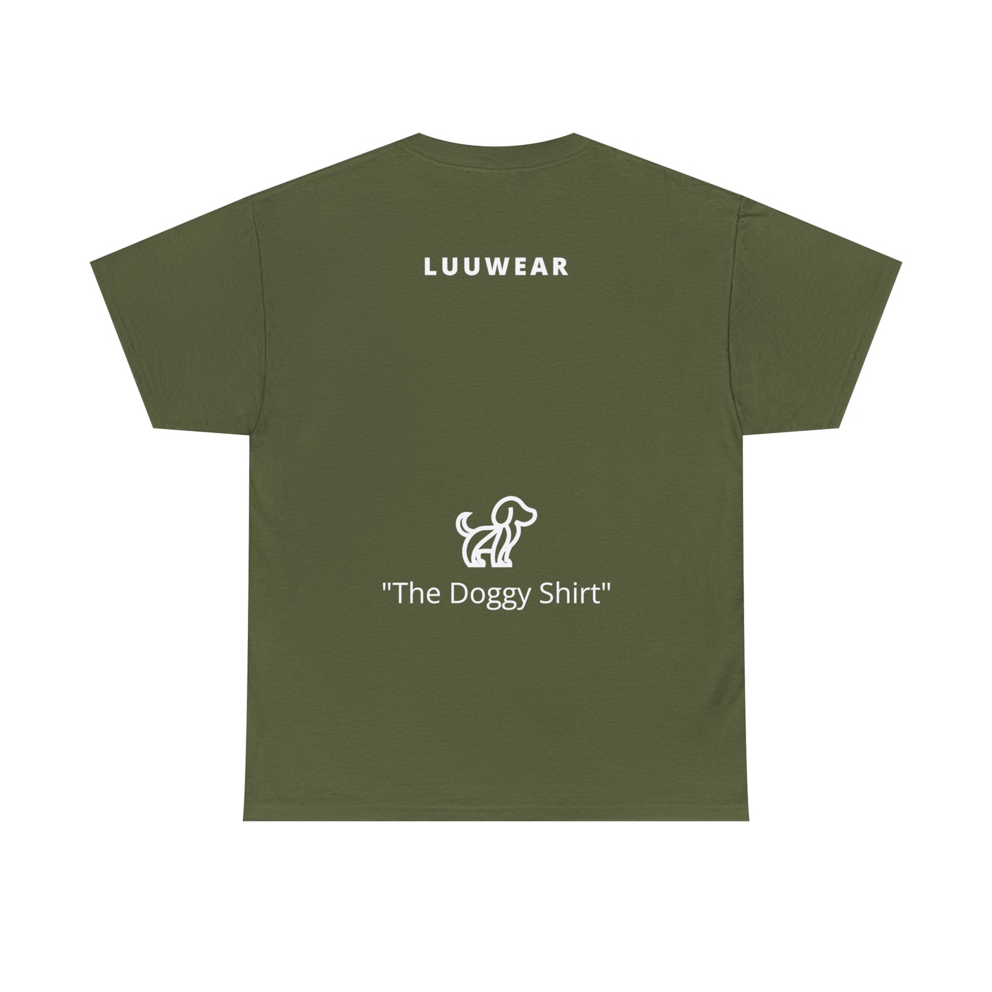 LUU WEAR WHITE Print TEE