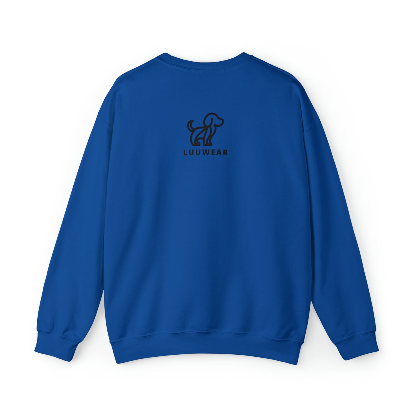 LUU WEAR SWEATER (black print)