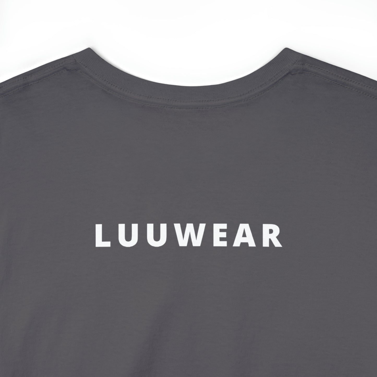 LUU WEAR WHITE Print TEE