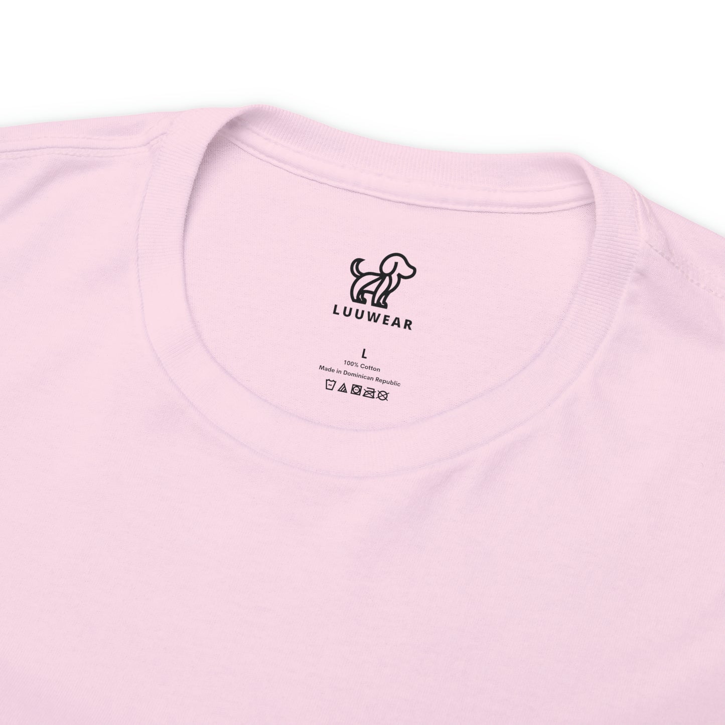 LUU WEAR BLACK Print TEE