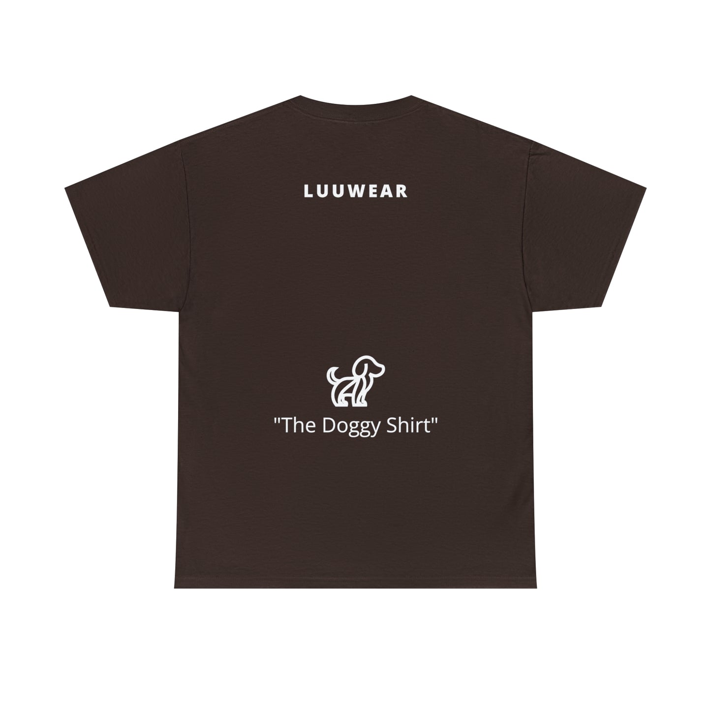 LUU WEAR WHITE Print TEE