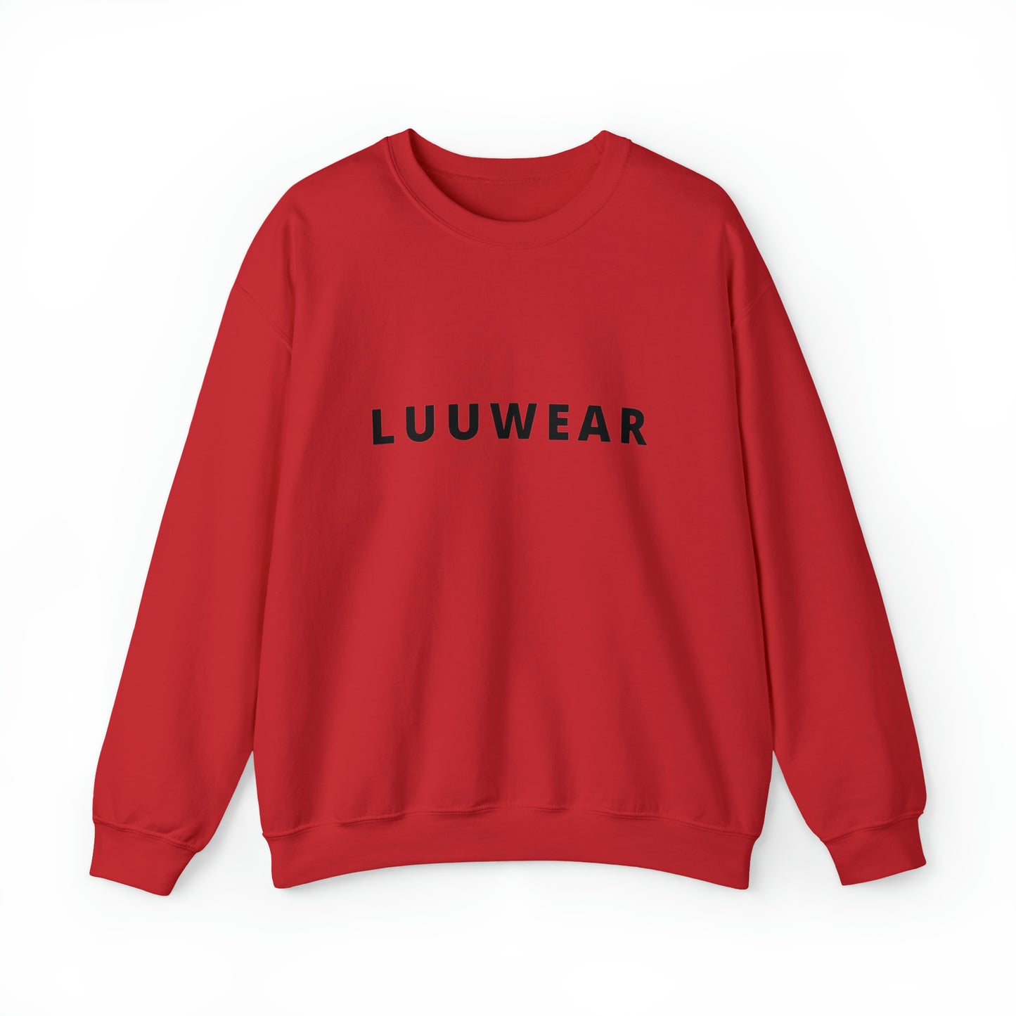 LUU WEAR SWEATER (black print)