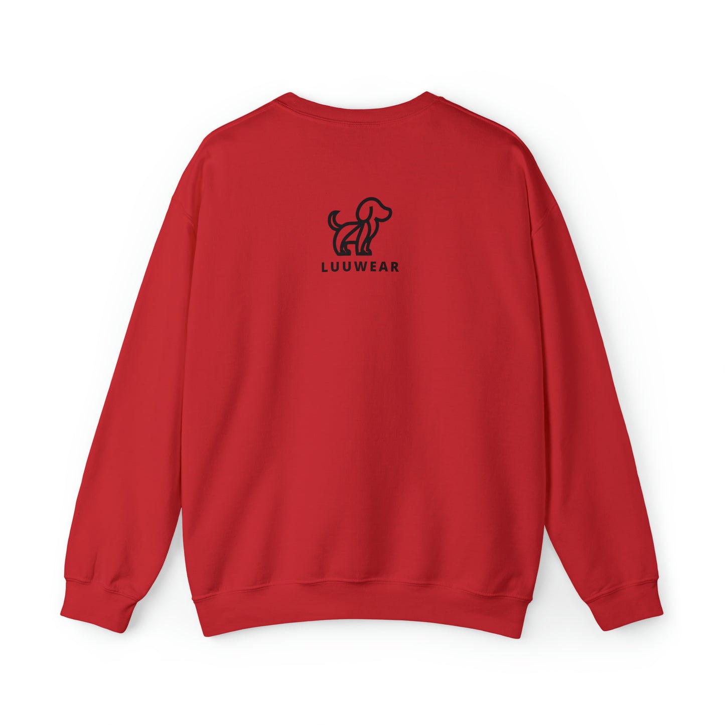 LUU WEAR SWEATER (black print)