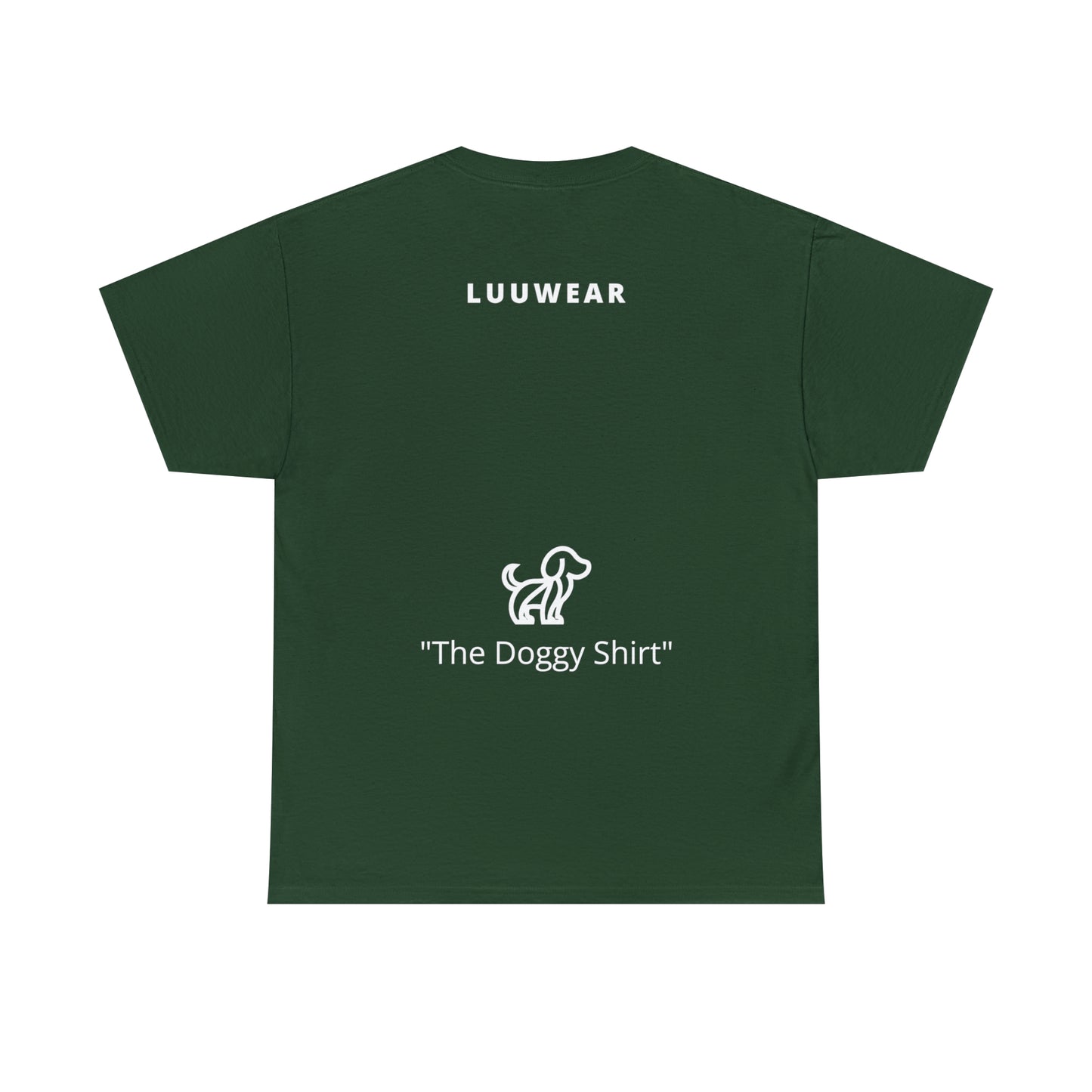 LUU WEAR WHITE Print TEE