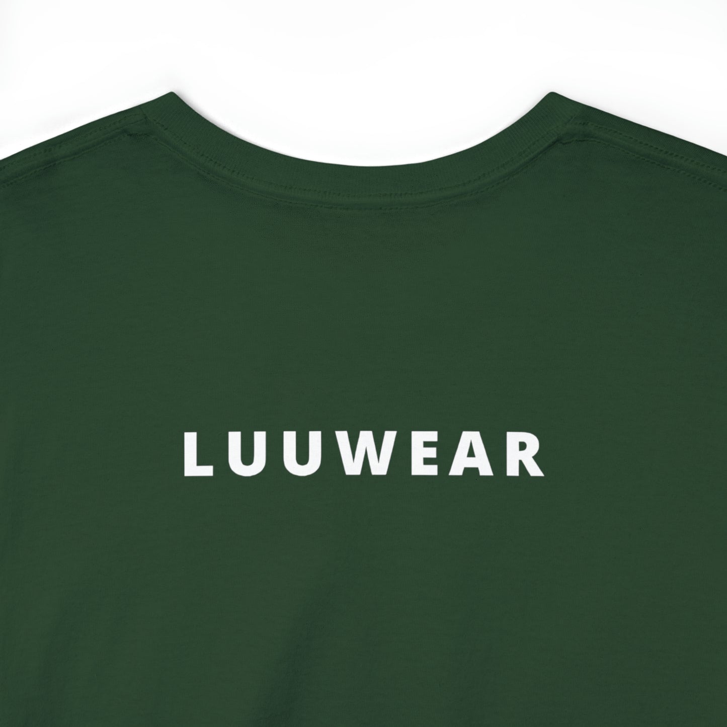 LUU WEAR WHITE Print TEE