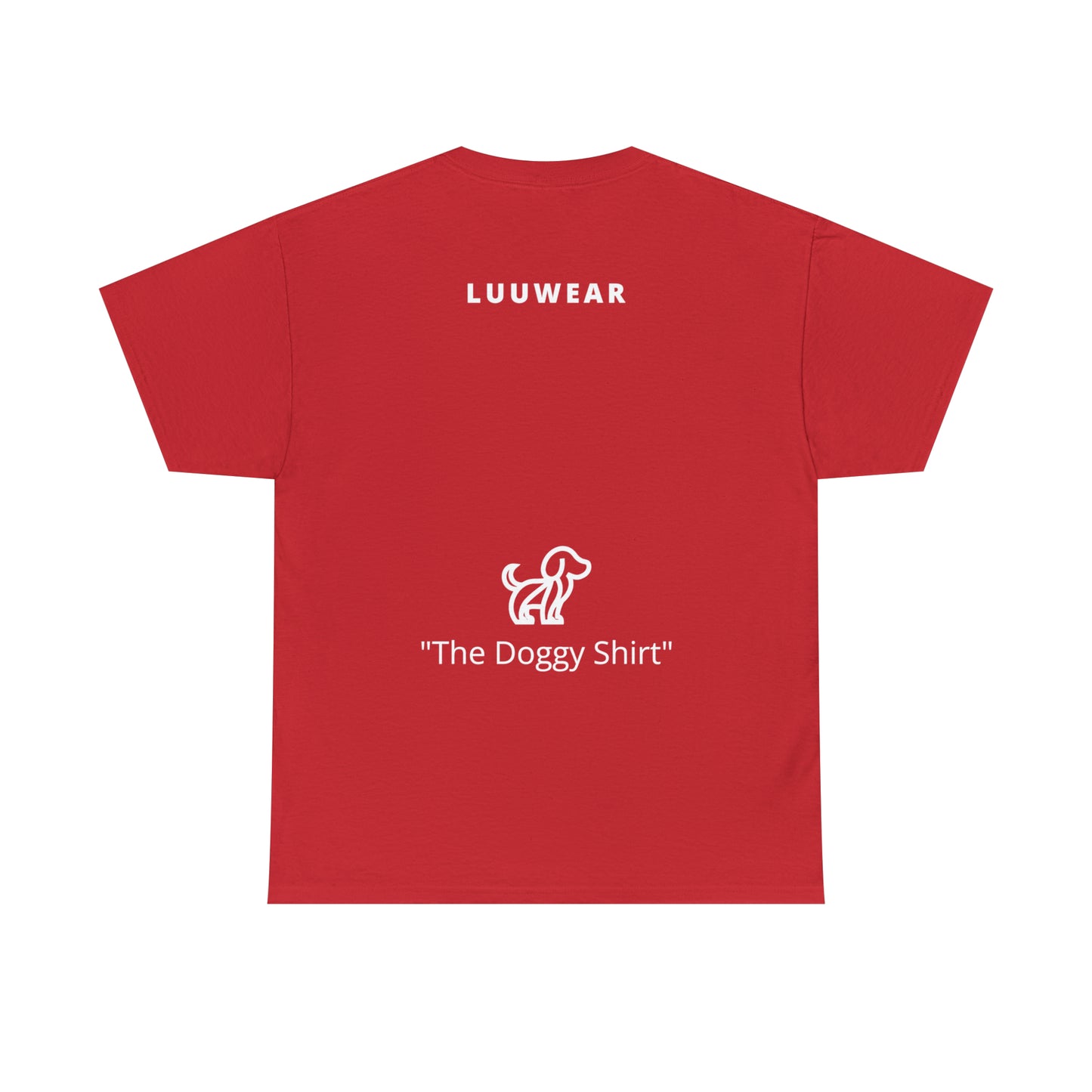 LUU WEAR WHITE Print TEE