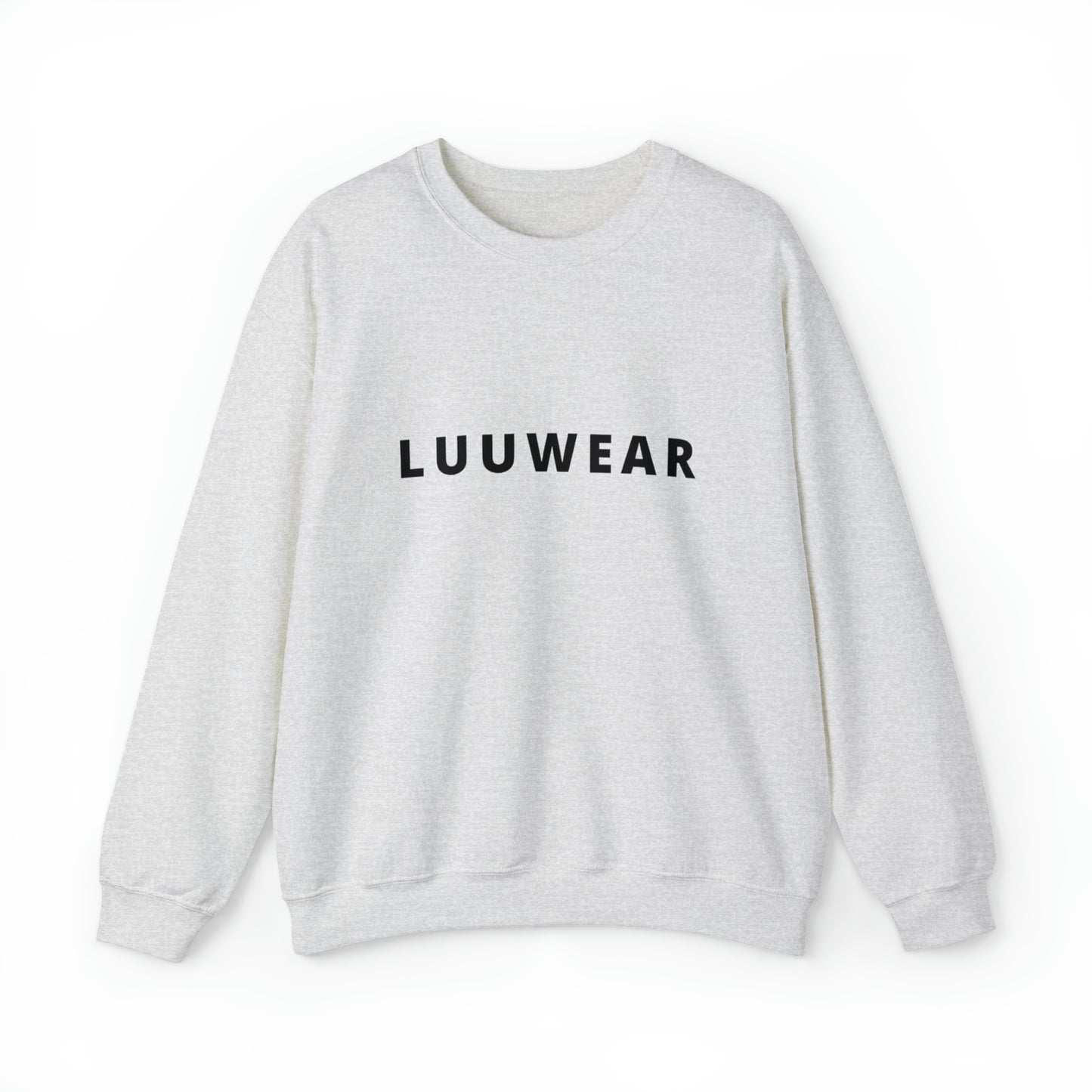 LUU WEAR SWEATER (black print)