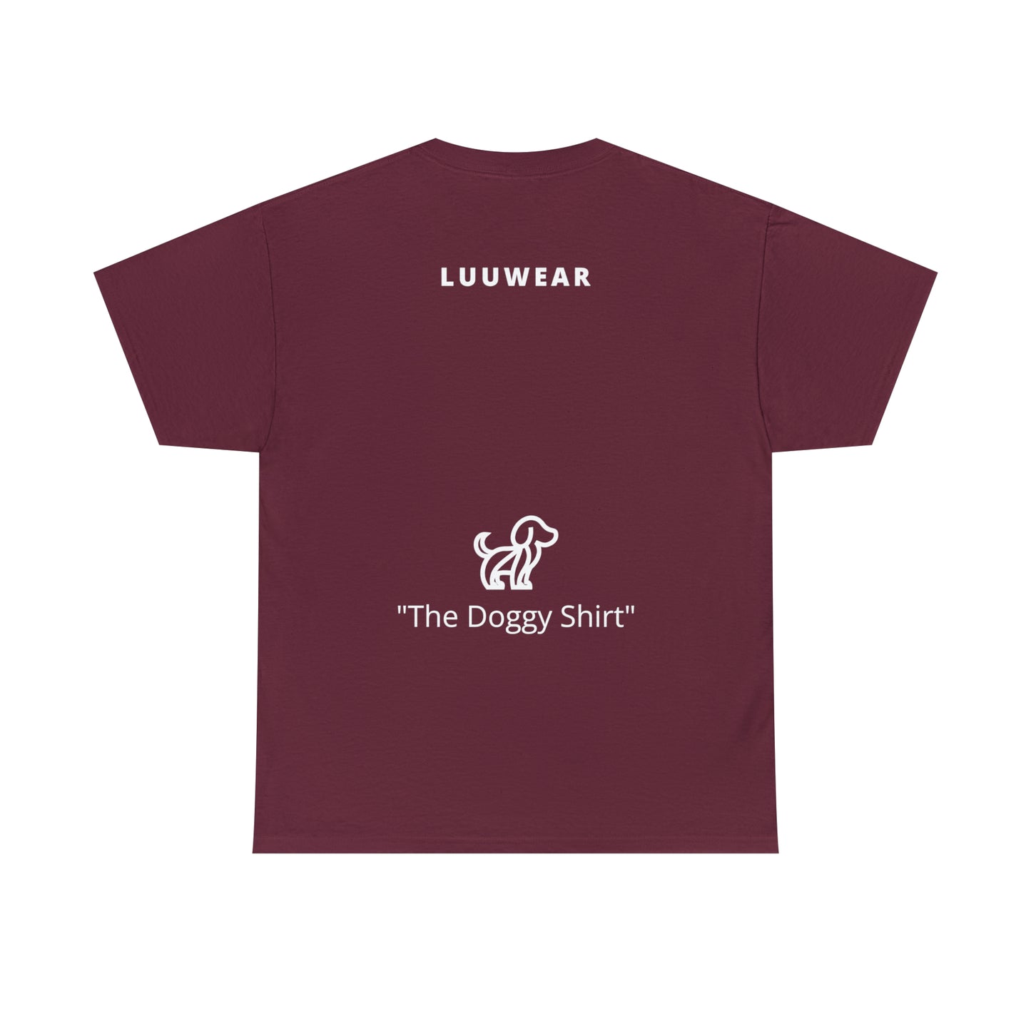 LUU WEAR WHITE Print TEE