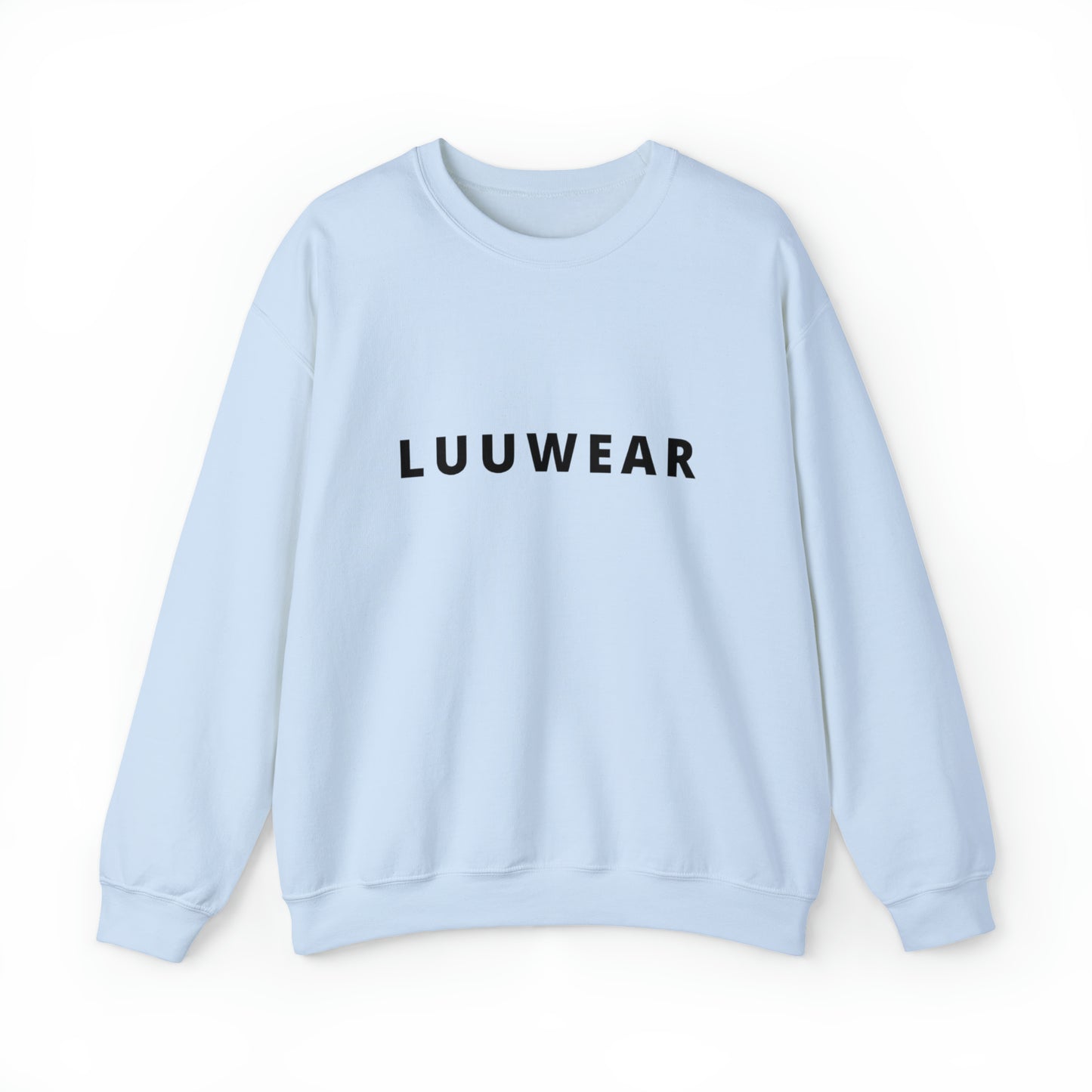 LUU WEAR SWEATER (black print)