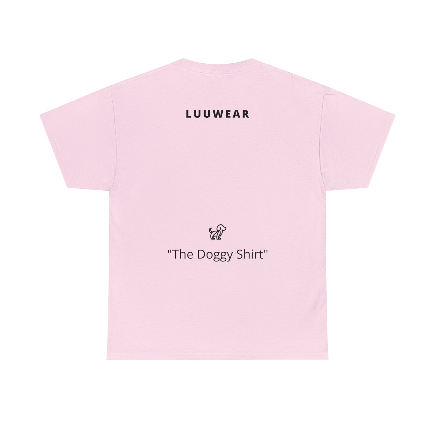 LUU WEAR BLACK Print TEE