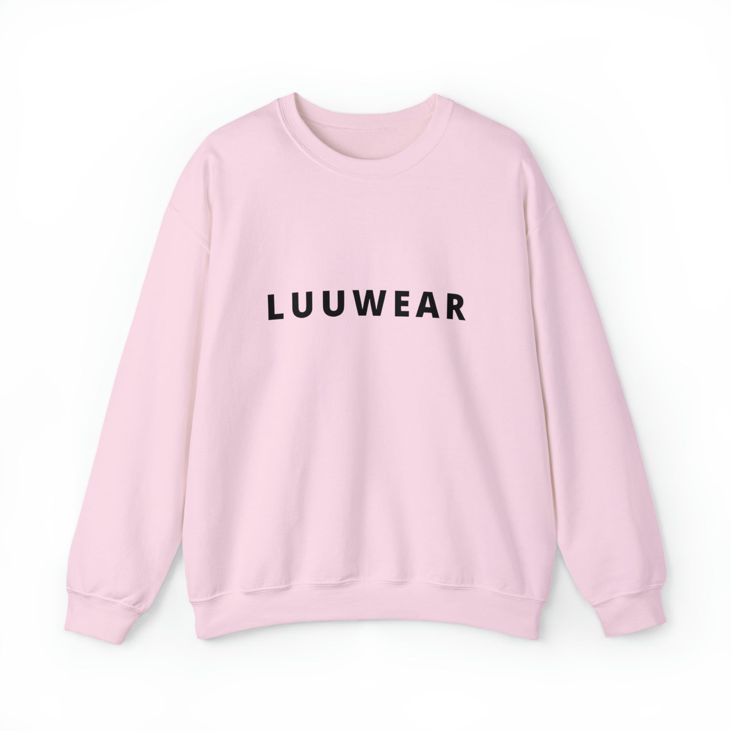 LUU WEAR SWEATER (black print)