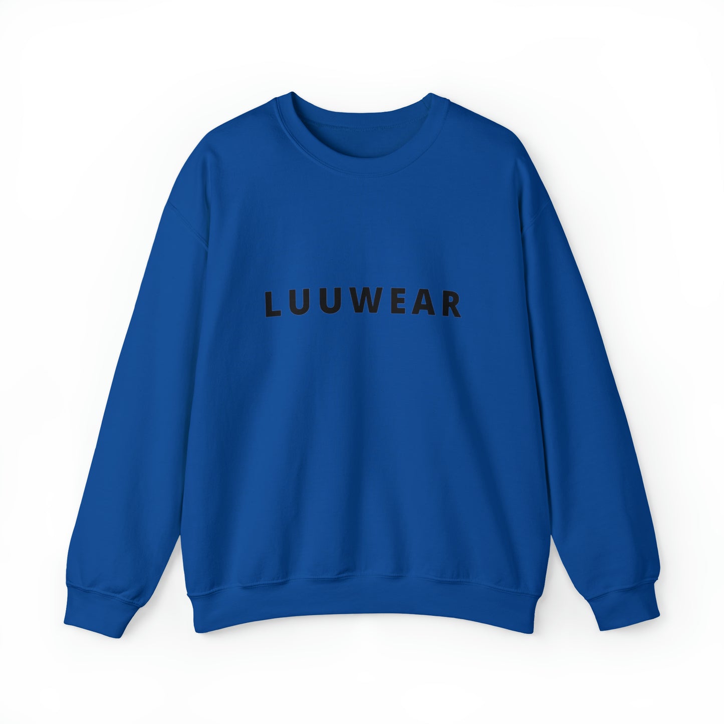 LUU WEAR SWEATER (black print)
