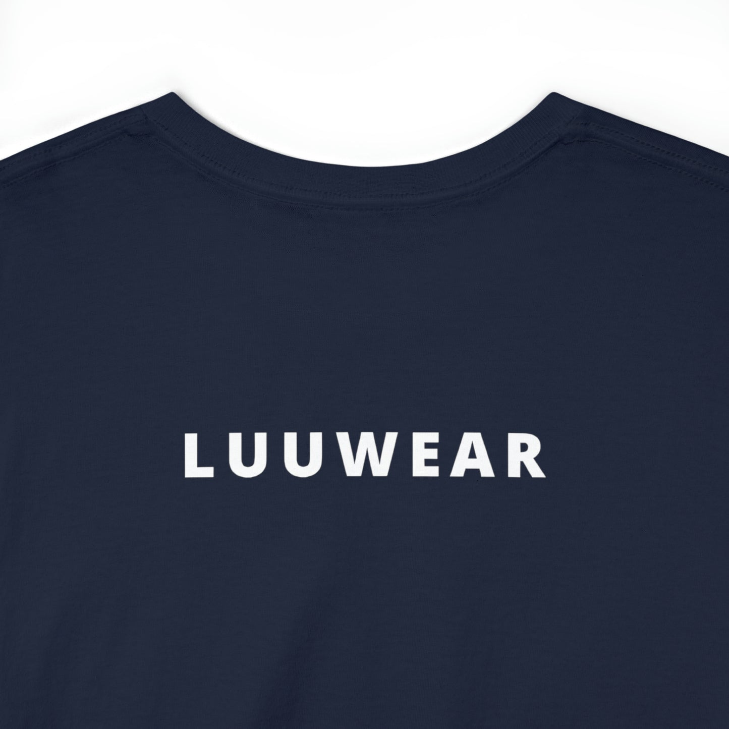 LUU WEAR WHITE Print TEE