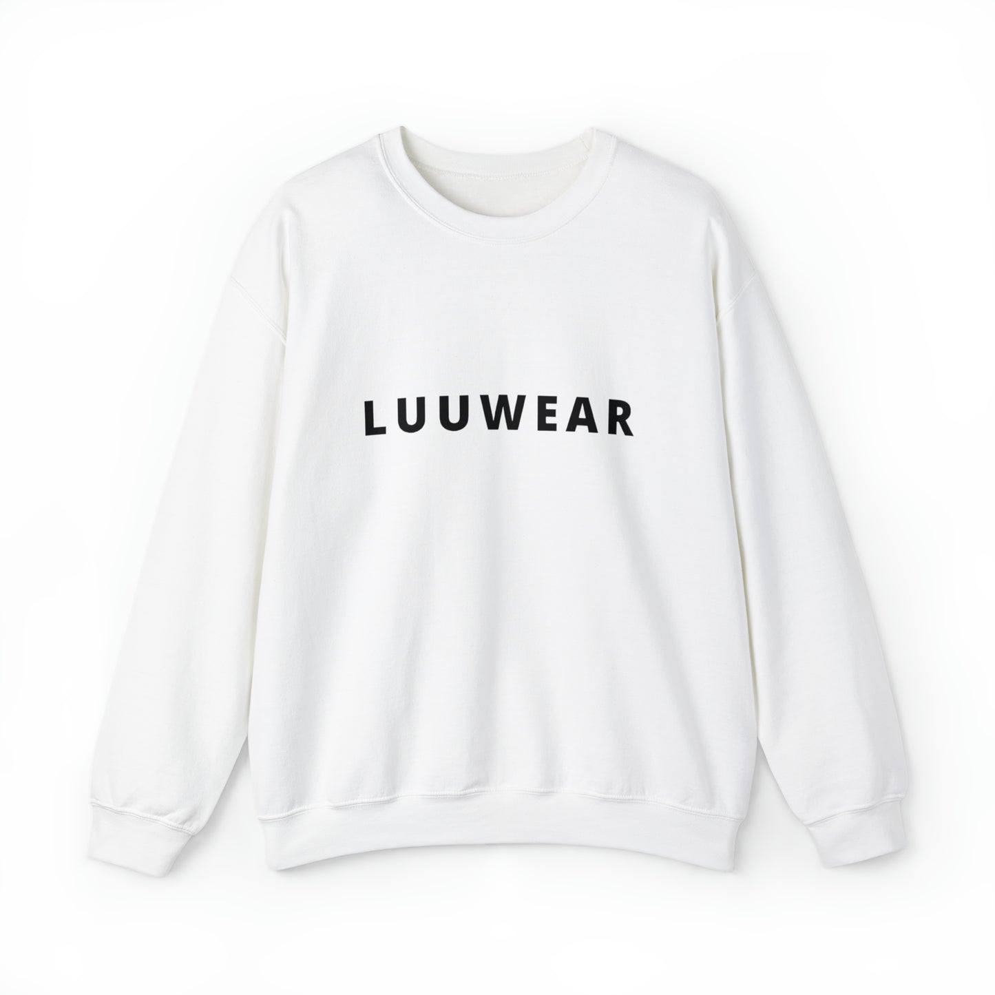 LUU WEAR SWEATER (black print)
