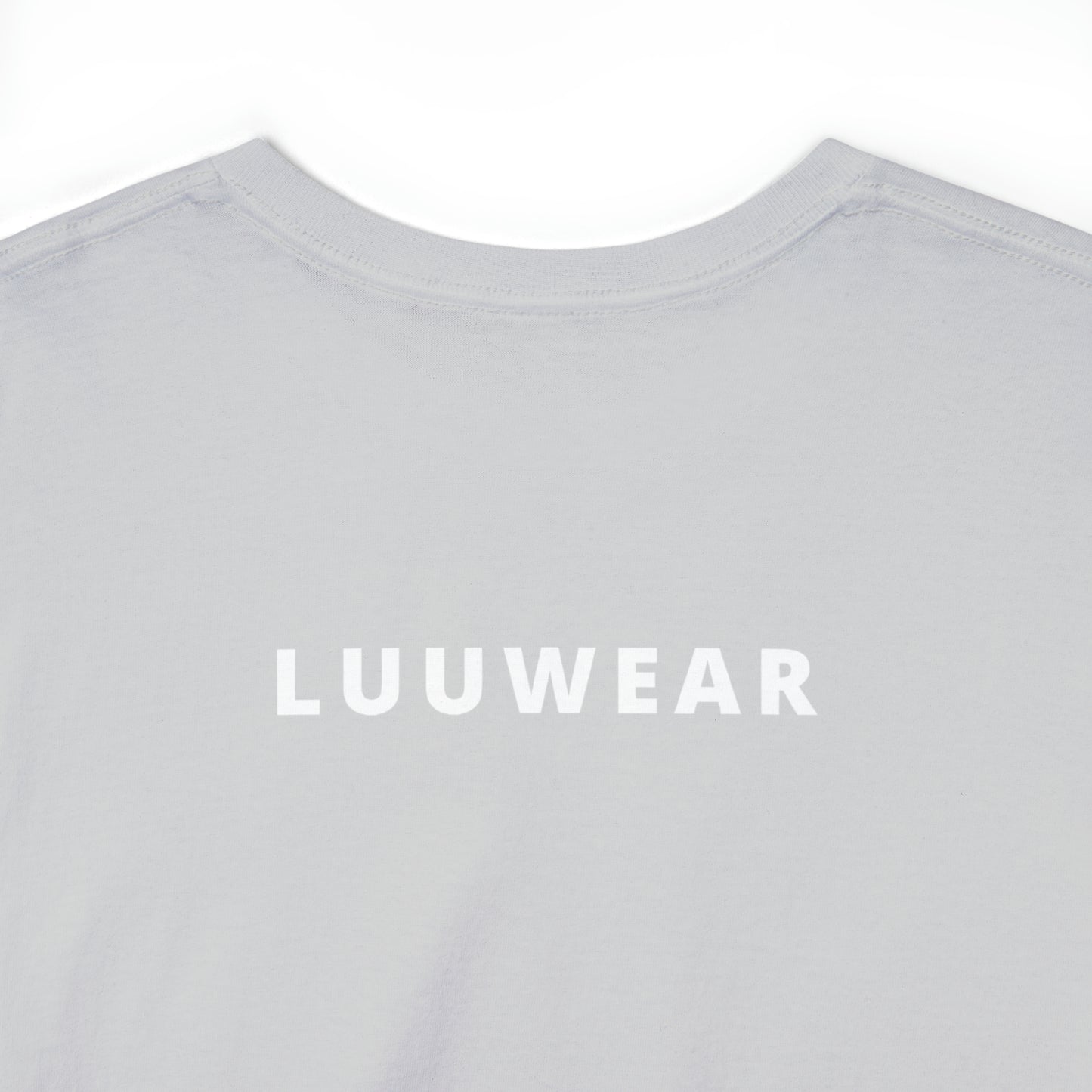 LUU WEAR WHITE Print TEE