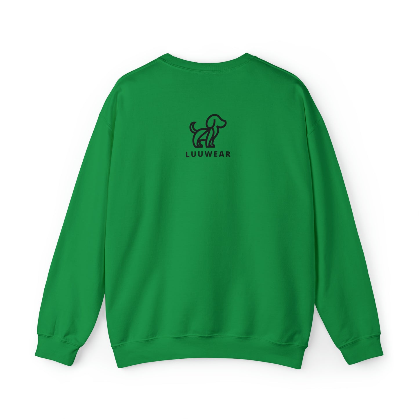 LUU WEAR SWEATER (black print)