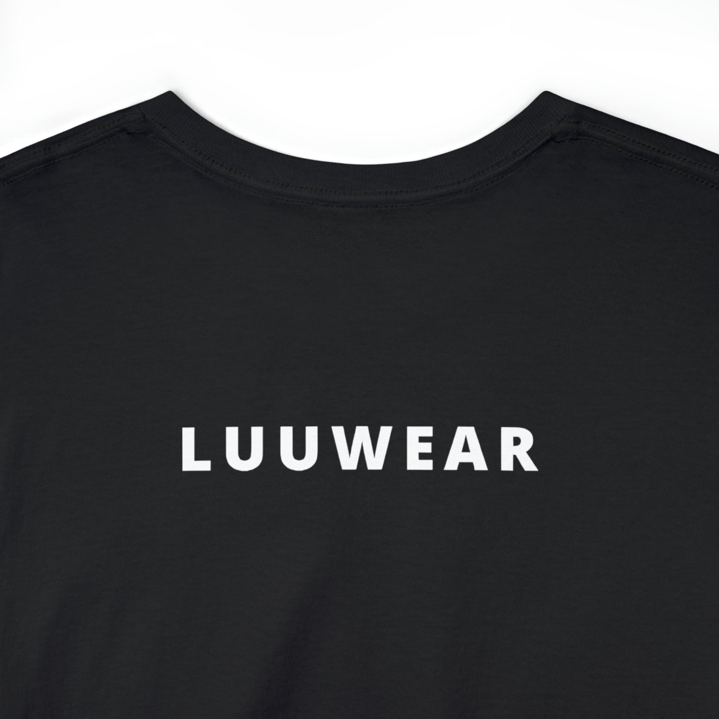 LUU WEAR WHITE Print TEE