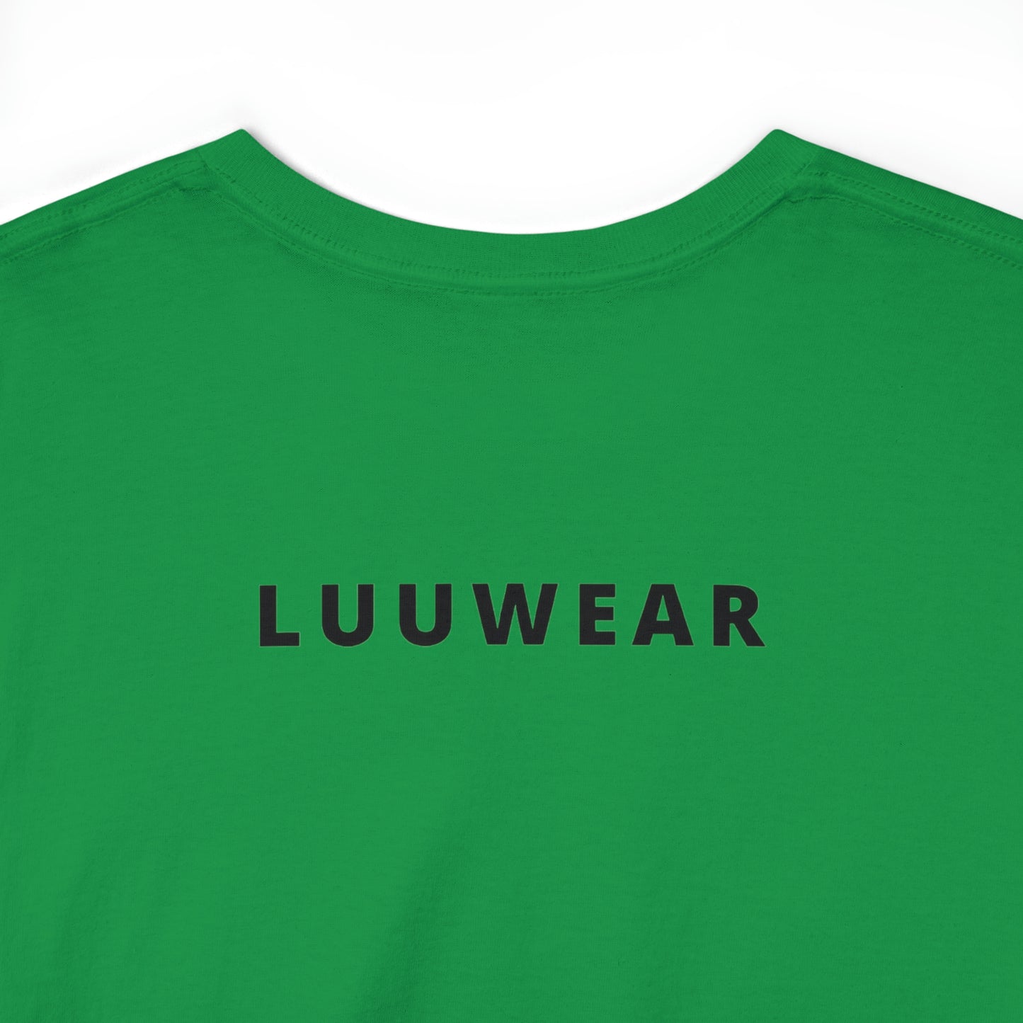 LUU WEAR BLACK Print TEE