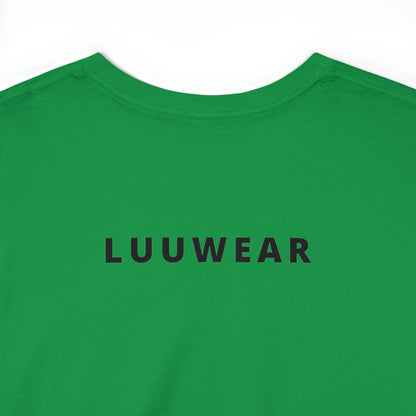 LUU WEAR BLACK Print TEE