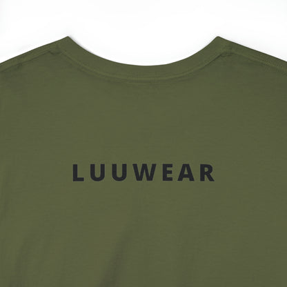 LUU WEAR BLACK Print TEE