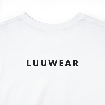 LUU WEAR BLACK Print TEE