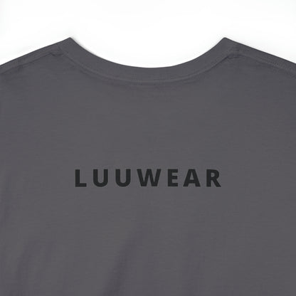 LUU WEAR BLACK Print TEE