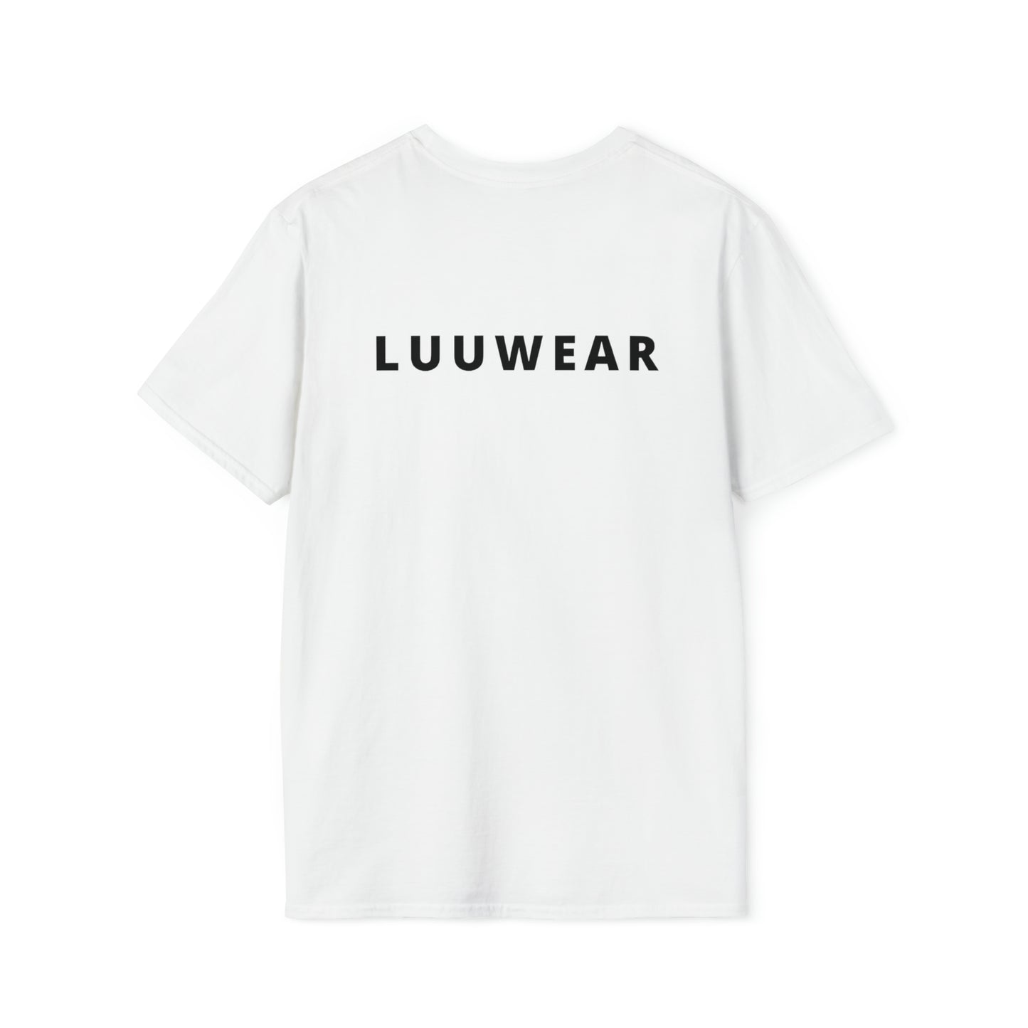 LUU WEAR DOGGY TEE- (black print)